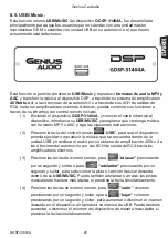 Предварительный просмотр 29 страницы Genius Audio GDSP-31404A User Manual