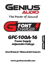 Genius Audio GFC-100A-16 User Manual preview