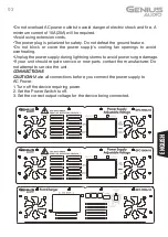 Предварительный просмотр 3 страницы Genius Audio GFC-100A-16 User Manual