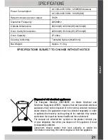 Preview for 21 page of Genius Home D70D17P-KE2 Instruction Manual