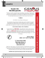 Preview for 10 page of Genius Home HMS5001W User Manual