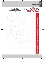 Preview for 11 page of Genius Home HMS5001W User Manual