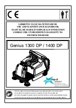 Предварительный просмотр 1 страницы Genius 1300 DP Use And Maintenance Handbook