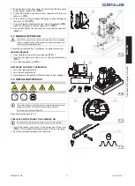 Preview for 13 page of Genius BLIZZARD 500 Translation Of The Original Instructions