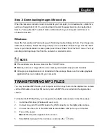 Preview for 46 page of Genius DV410 Manual