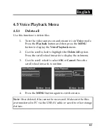 Preview for 71 page of Genius DV505 Manual