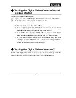 Preview for 11 page of Genius DV610 Manual