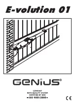 Genius E-volution 01 Manual preview