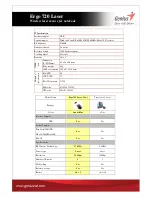 Preview for 2 page of Genius ERGO 720 LASER User Manual