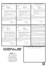 Preview for 7 page of Genius Euro Trigon 02 Instructions Manual