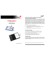 Предварительный просмотр 1 страницы Genius G-NOTE 7100 User Manual