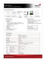 Preview for 2 page of Genius G-Pen M712 Brochure & Specs