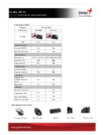 Preview for 3 page of Genius G-Pen M712 Brochure & Specs