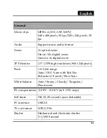 Preview for 94 page of Genius G-Shot DV815z User Manual