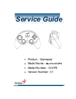 Предварительный просмотр 1 страницы Genius G12PS Service Manual