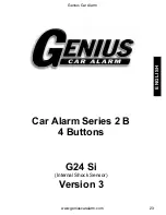 Предварительный просмотр 1 страницы Genius G24 Si User Manual