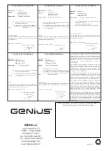 Preview for 8 page of Genius GUARD Manual