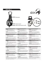 Genius GX Gaming KMH-200 H Manual preview