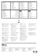 Preview for 6 page of Genius GX Gaming KMH-200 H Manual