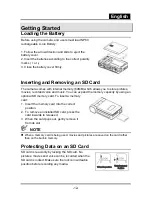 Preview for 12 page of Genius HD54 Manual