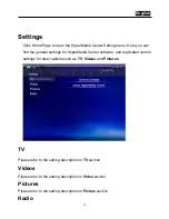 Preview for 11 page of Genius HyperMedia Center Manual