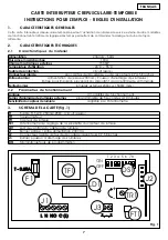 Предварительный просмотр 9 страницы Genius JA338 Use And Installation Instructions