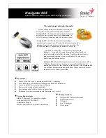 Genius NAVIGATOR 805 Datasheet preview