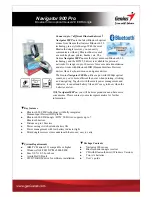 Genius NAVIGATOR 900 PRO Datasheet preview