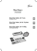 Genius Nicer Dicer Fusion Instructions For Use Manual preview