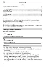 Preview for 8 page of Genius Nicer Dicer Super Julietti Instruction Manual