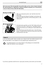 Preview for 27 page of Genius NicerDicer Plus Instruction Manual