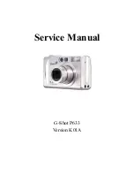 Preview for 1 page of Genius P633 Service Manual