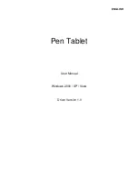 Genius Pen Tablet User Manual предпросмотр