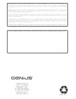 Preview for 19 page of Genius sirocco 250 User Manual