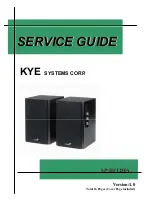 Preview for 1 page of Genius SP-HF1250A Service Manual