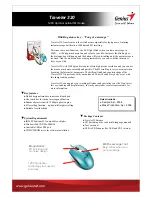 Genius TRAVELER 320 Datasheet preview