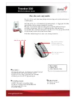 Preview for 1 page of Genius TRAVELER 330 Datasheet