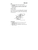 Preview for 7 page of Genius TRAVELER 915BT LASER - User Manual