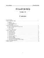 Preview for 2 page of Genius TVGO DVB-T02Q Service Manual