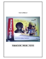 Genius VideoCAM WEB V2 Service Manual предпросмотр