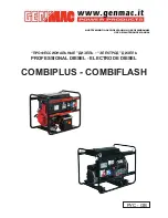 GENMAC COMBIFLASH 181LE Use & Maintenance Manual предпросмотр