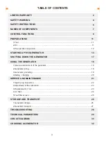 Preview for 4 page of GENMAX GM7250iEDC User Manual