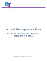 Предварительный просмотр 1 страницы Geno Technology BT Lab Systems BT202 Manual