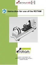 Предварительный просмотр 1 страницы genourob ROTAM Instructions For Use Manual