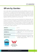 Предварительный просмотр 3 страницы Gentec GPure Bubblers GPT8000 Installation Manual