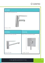 Предварительный просмотр 5 страницы Gentec Single Lever Basin Mixer GPN1000 Installation Manual