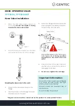 Предварительный просмотр 13 страницы Gentec TFT1010 Installation Manual