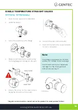 Предварительный просмотр 15 страницы Gentec TFT1010 Installation Manual