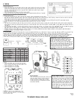 Предварительный просмотр 3 страницы Gentex CHS-24A Series Manual