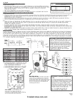 Предварительный просмотр 9 страницы Gentex CHS-24A Series Manual